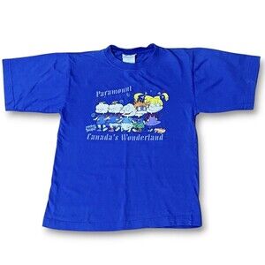 Vintage Nickelodeon Rugrats T-Shirt Youth Small 7/8 Paramount Parks Canada 1994